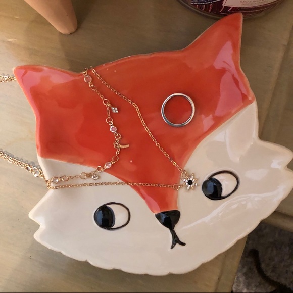Fox Trinket Jewelry Dish 🦊 Organizer - Picture 2 of 4